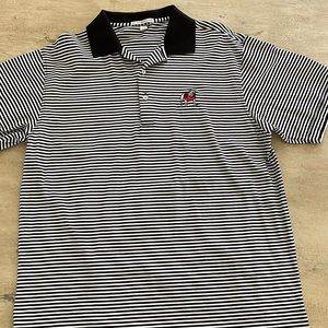 Peter millar uga polo size medium